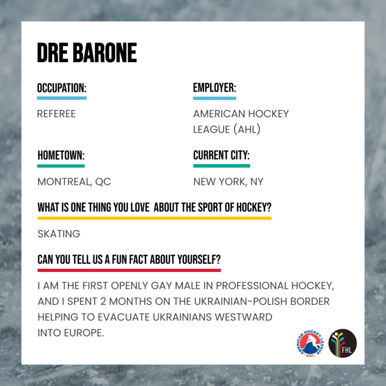 Dre Barone Player Card